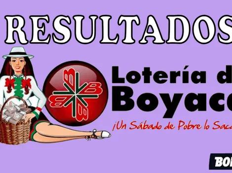 Lotería de Boyacá: Resultado y números ganadores del último Sorteo No. 4394 sábado 18 de diciembre