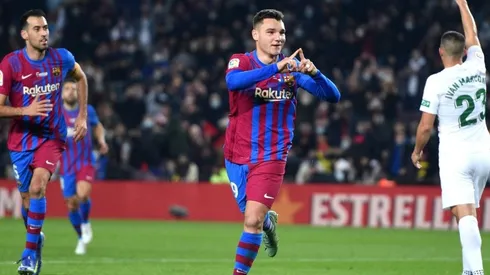 Jutglà y un debut soñado en el Camp Nou.