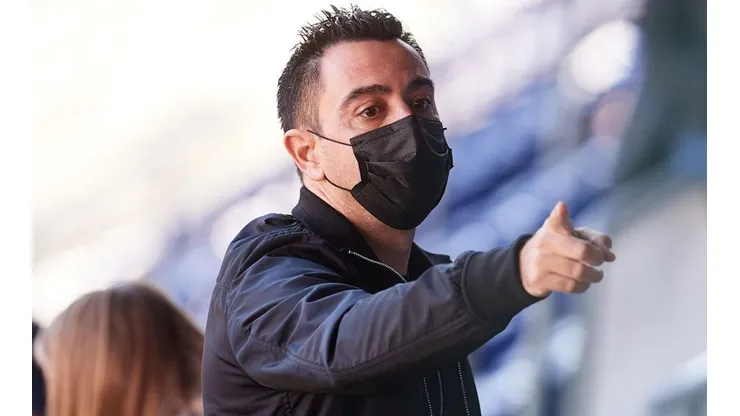 Xavi, entreandor de Barcelona.