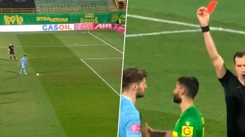 Insólita expulsión en el fútbol croata.