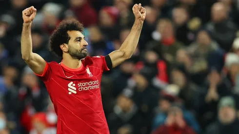 Mohamed Salah, autor del segundo gol de Liverpool.