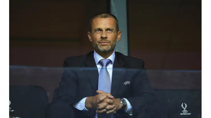Aleksander Ceferin, presidente de UEFA.