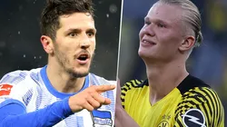 Hertha Berlin vs. Borussia Dortmund por la Bundesliga (Fotos: Getty).