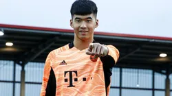 El joven chino Liu Shaoziyang es nuevo arquero de Bayern Múnich.
