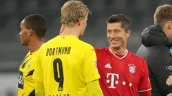 Erling Haaland y Robert Lewandowski, los goleadores de la Bundesliga en los últimos años.