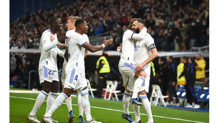 Jugadores del Real Madrid.