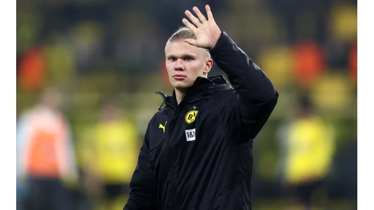 Erling Haaland, delantero del Borussia Dortmund.