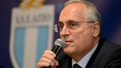 Claudio Lotito, presidente de Lazio.
