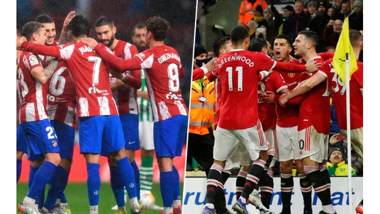 Atlético de Madrid, Manchester United