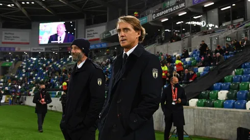 Roberto Mancini, entrenador de la Selección de Italia (Getty images).