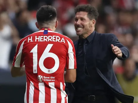 Héctor Herrera, el escudero de Simeone para terminar con la crisis