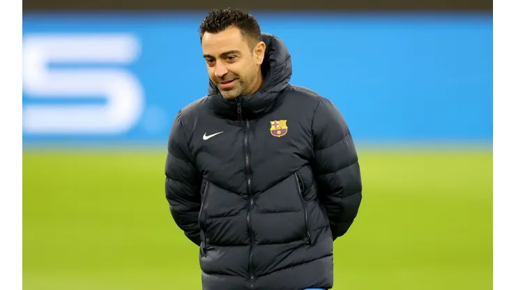 Xavi Hernandez, entrenador del Barcelona.