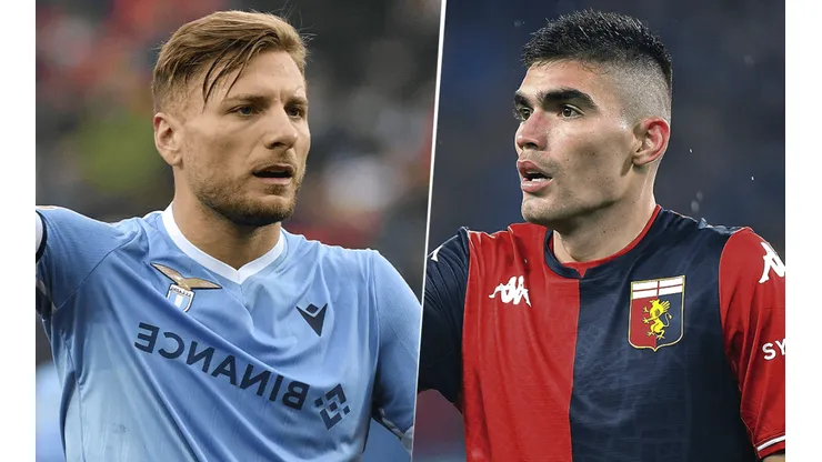 Lazio vs. Genoa por la Serie A de Italia. (Fotos: Getty Images).