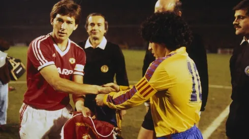 Maradona, en su etapa con Barcelona.