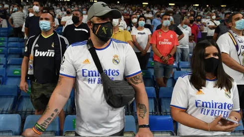 Fans del Real Madrid.