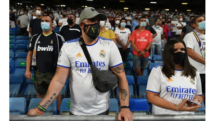 Fans del Real Madrid.