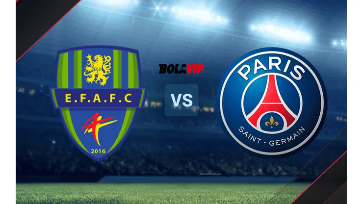 Feignies vs. PSG por la Copa de Francia.