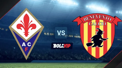 Fiorentina vs. Benevento por la Copa Italia.