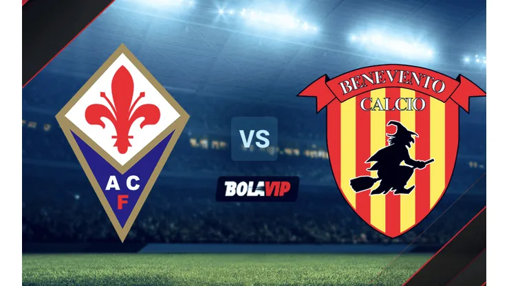 Fiorentina vs. Benevento por la Copa Italia.