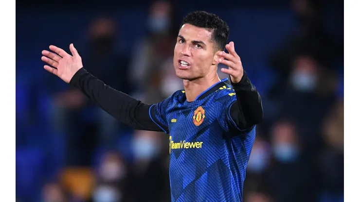 Cristiano Ronaldo, la estrella de Manchester United.