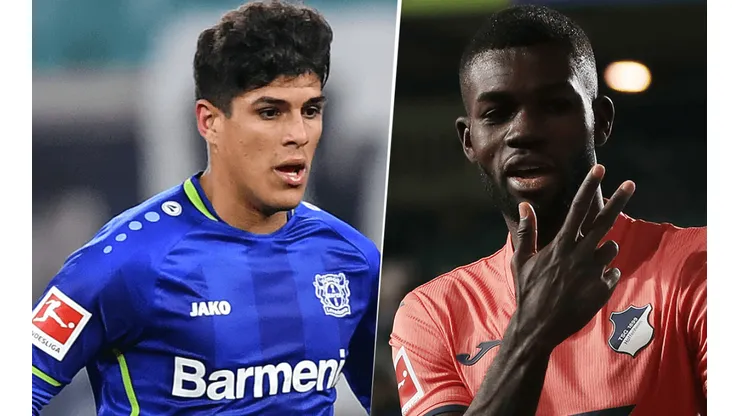 Leverkusen vs. Hoffenheim por la Bundesliga (Fotos: Getty).