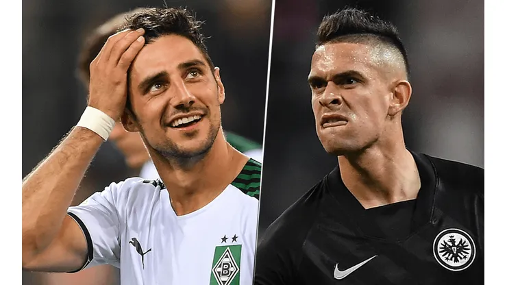 Monchengladbach vs. Frankfurt por la Bundesliga (Fotos: Getty).