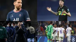 Lionel Messi y algunos de los protagonistas de los octavos de final de la Champions League.