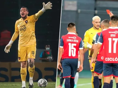 Insólita expulsión en Paraguay: vio la roja antes de que inicie el partido