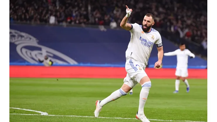 Benzema aportó una hermosa definición.