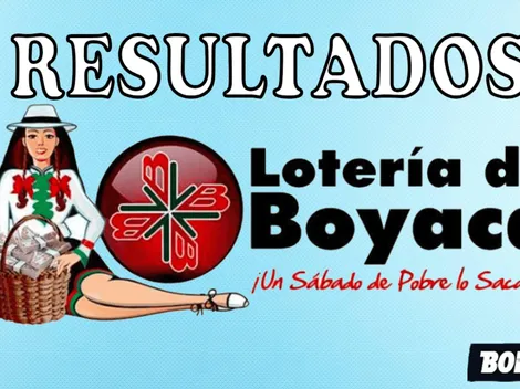 Lotería de Boyacá: Resultado AQUÍ, sorteo 4393 y números que cayeron sábado 11 de diciembre