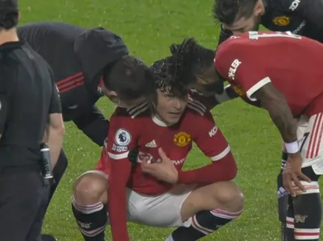 Susto: Lindelof sufrió un dolor en el pecho y se teme otro caso Agüero