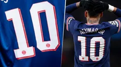 La camiseta número 10 de Neymar.