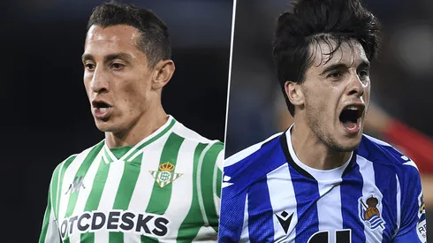 Real Betis vs. Real Sociedad por La Liga de España (Foto: Getty Images).
