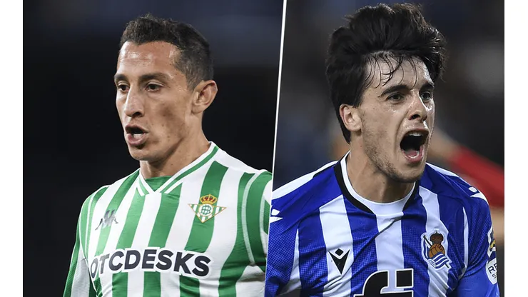 Real Betis vs. Real Sociedad por La Liga de España (Foto: Getty Images).