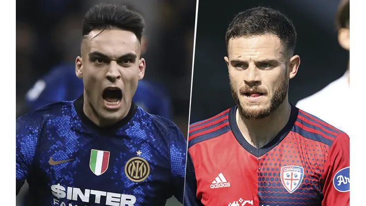 Inter vs. Cagliari por la Serie A (Foto: Getty Images).