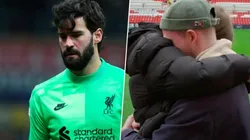 Alisson Becker les cumplió el sueño a dos jóvenes gracias a Liverpool.