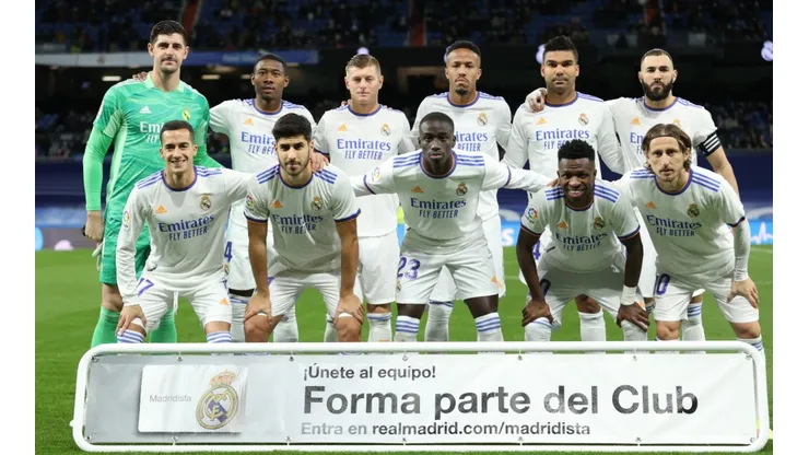 Jugadores del Real Madrid.