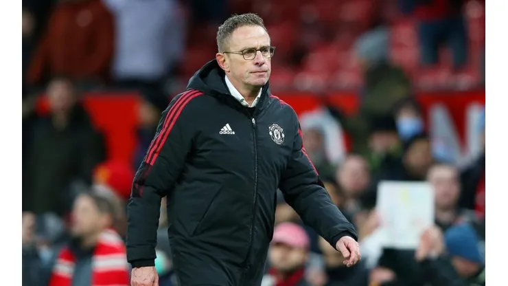 Ralf Rangnick, entrenador de Manchester United.