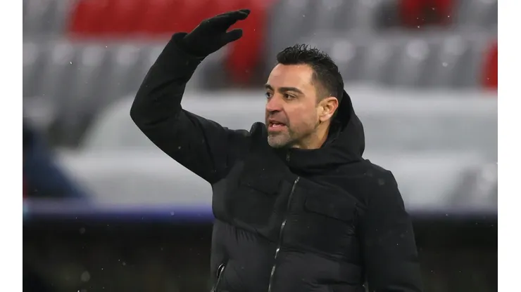 Xavi Hernández, entrenador del Barcelona.