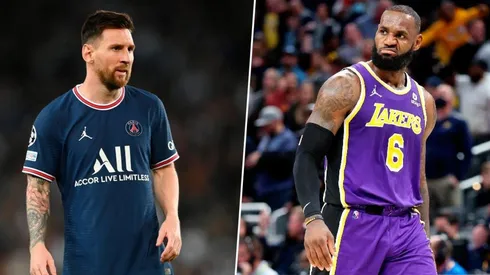 Lionel Messi y LeBron James.