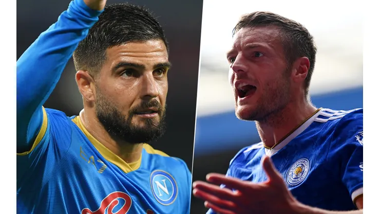 Napoli vs. Leicester por la Euopa League (Fotos: Getty).