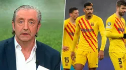 Josep Pedrerol se lamentó de la eliminación de Barcelona.