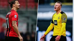 Zlatan Ibrahimovic y Erling Haaland, dos de los grandes ausentes en octavos.