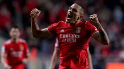 Gilberto, el autor del segundo gol de Benfica.