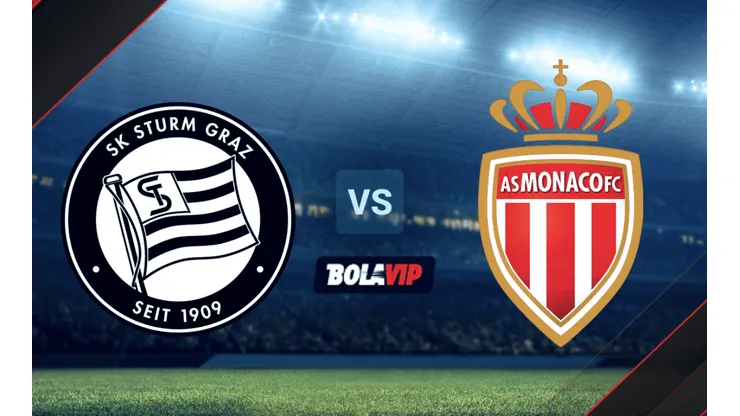 Sturm Graz vs. Mónaco por la UEFA Europa League.
