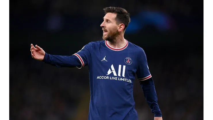 Messi en acción con PSG.