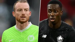 Wolfsburgo vs. Lille por la Champions League (Fotos: Getty).