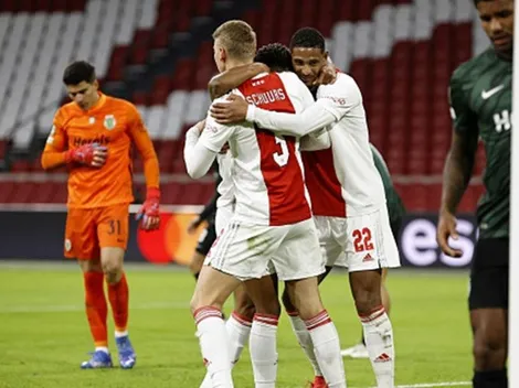 Ajax fue una máquina demoledora en su grupo y venció a Sporting Lisboa
