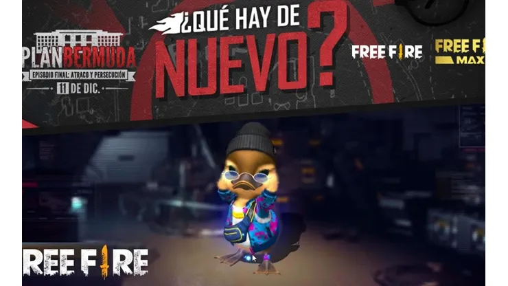 Nueva mascota revelada en la Agenda Semanal de Free Fire: Don Cuack