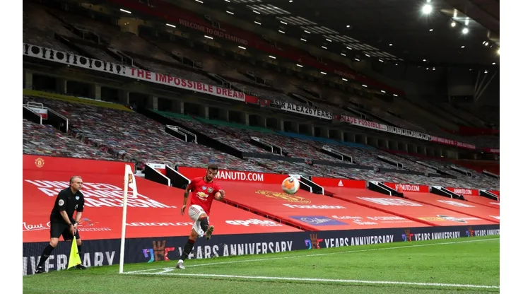 Old Trafford, estadio del Manchester United.